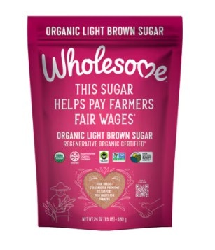 Wholesome Organic Light Brown Sugar -- 24 oz Wholesome Organic Light Brown Sugar -- 24 oz