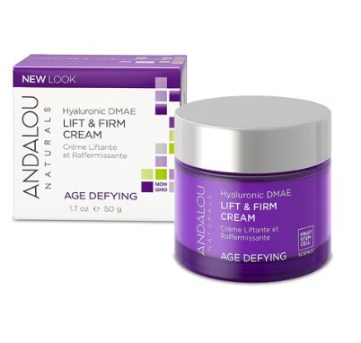 Andalou Naturals Hyaluronic DMAE Lift & Firm Cream Age Defying -- 1.7 oz