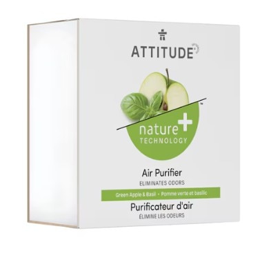 Attitude Natural Air Purifier Green Apple and Basil -- 8 oz