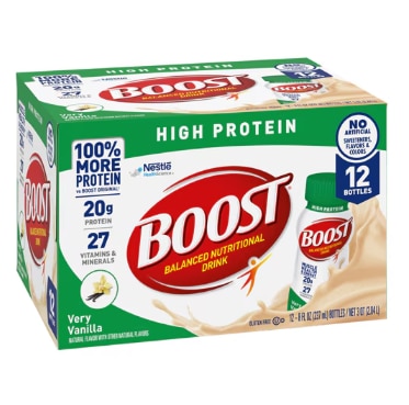 BOOST 20g High Protein Nutritional Drink Shakes