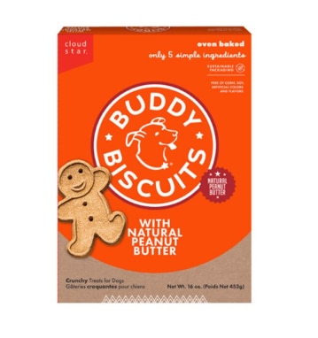 Buddy Biscuits Original Dog Treats Peanut Butter