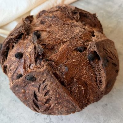 Chocolate Sourdough Loaf