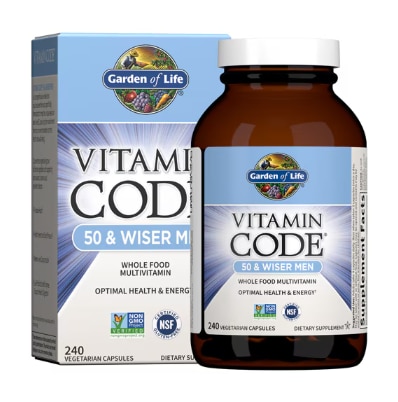 Garden of Life Vitamin Code 50 and Wiser Men