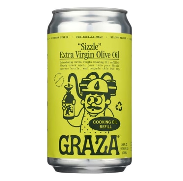 Graza Extra Virgin Olive Oil Sizzle Finishing Oil Refill