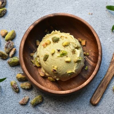 High-Protein Pistachio Ice Cream