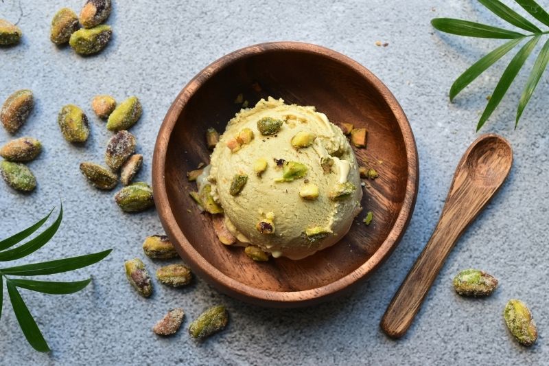 High-Protein Pistachio Ice Cream