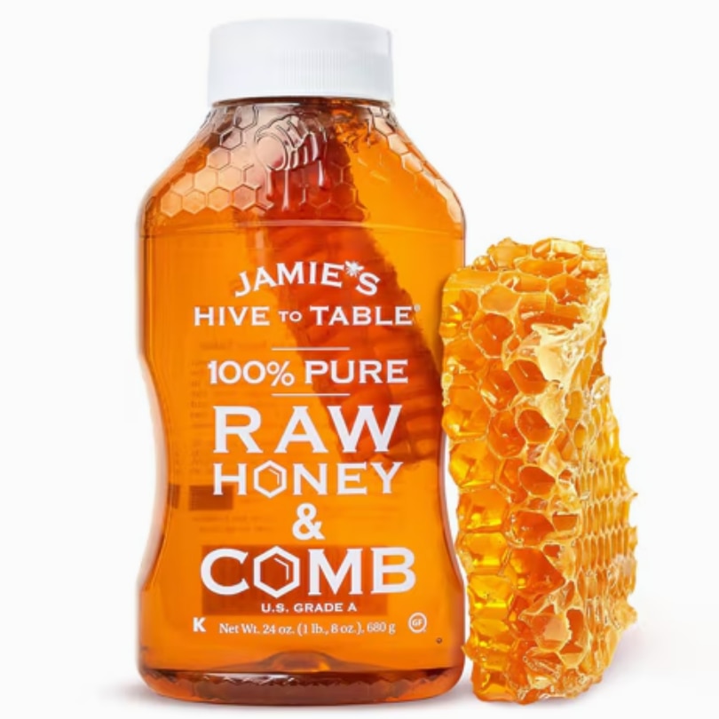 Jamie's Hive to Table Raw Honey & Comb