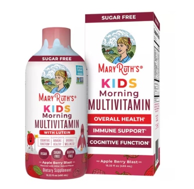 MaryRuth's Kids Morning Multivitamin Liquid With Lutein