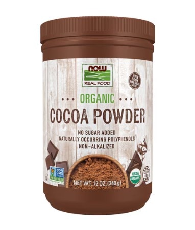 NOW Foods Organic Cocoa Powder -- 12 oz
