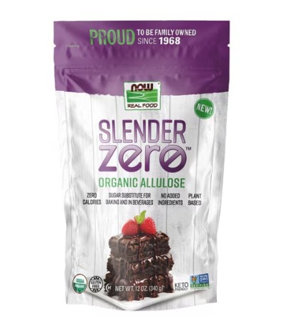 NOW Foods Slender Zero Organic Allulose Powder -- 12 oz NOW Foods Slender Zero Organic Allulose Powder -- 12 oz