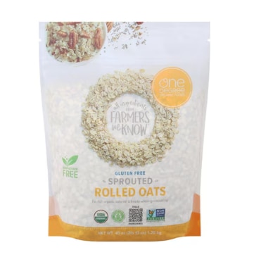 One Degree Organic Foods Sprouted Rolled Oats