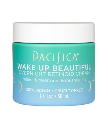 Pacifica Wake Up Beautiful Overnight Retinoid Cream -- 1.7 fl oz