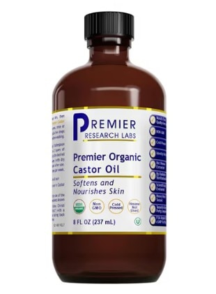 Premier Research Labs Premier Organic Castor Oil - External Use Only -- 8 fl oz