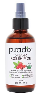 Pura D'or Organic Rosehip Seed Oil Pura D'or Organic Rosehip Seed Oil