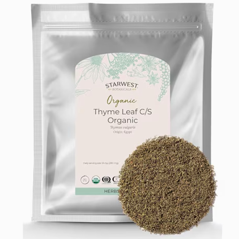 Starwest Botanicals Organic Thyme Leaf - Cut and Sifted