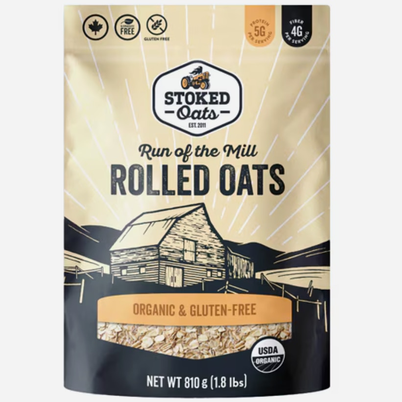 Stoked Oats Organic & Gluten-Free Run of the Mill Rolled Oats