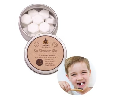 Superbee Eco Toothpaste Tabs Travel Pack -- 14 Tablets