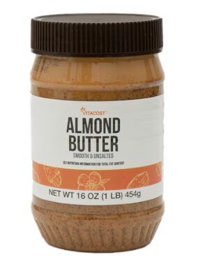 Vitacost Gluten Free Almond Butter Smooth Unsalted -- 16 oz