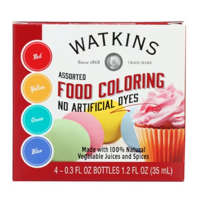 Watkins Assorted Food Coloring