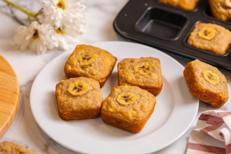 Banana Bread Bites