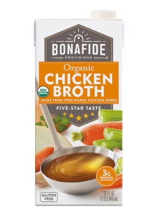 Bonafide Organic Chicken Broth -- 32 fl oz