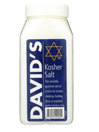 David's Kosher Salt -- 40 oz