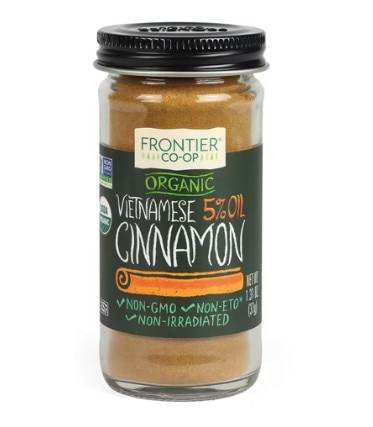 Frontier Co-Op Organic Vietnamese 5% Cinnamon Ground -- 1.31 oz