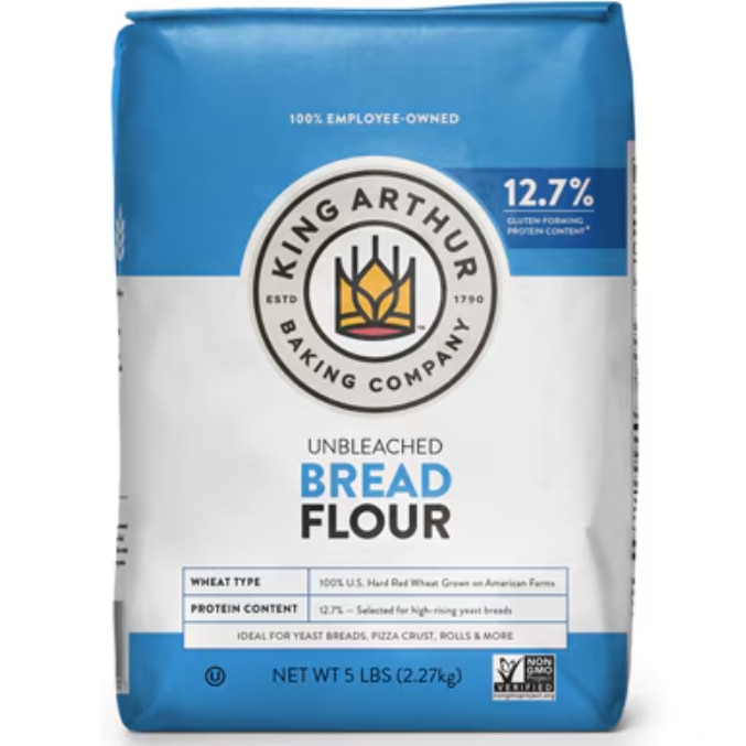 King Arthur Baking Company Unbleached Bread Flour