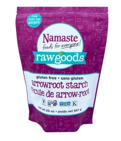 Namaste Foods Raw Goods Arrowroot Starch Gluten Free -- 20 oz