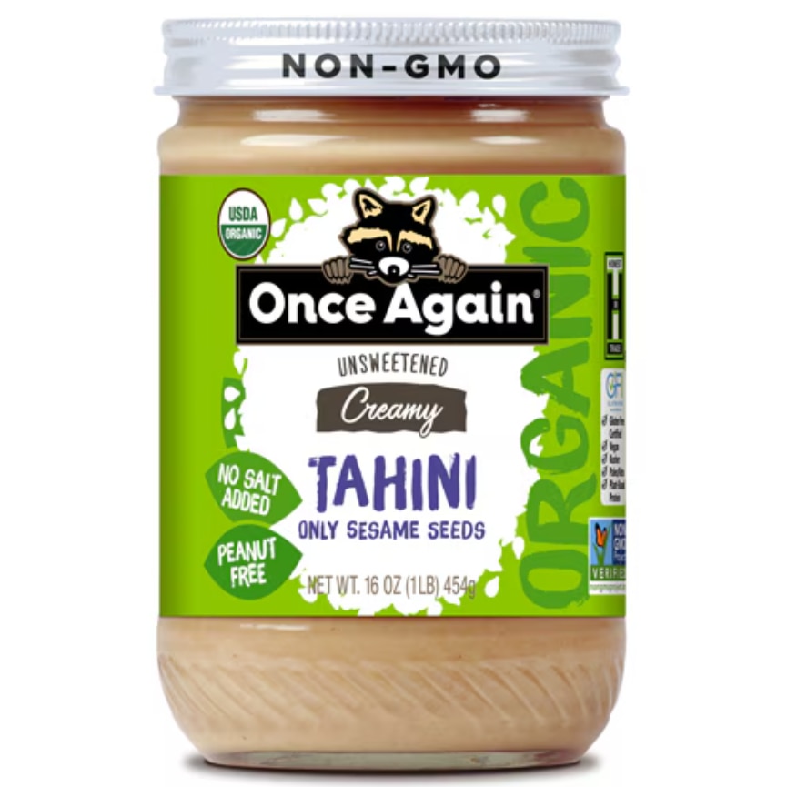 Once Again Organic Unsweetened Creamy Tahini