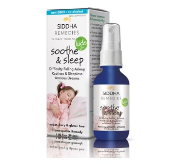 Siddha Remedies Kids Homeopathic Oral Spray Soothe & Sleep