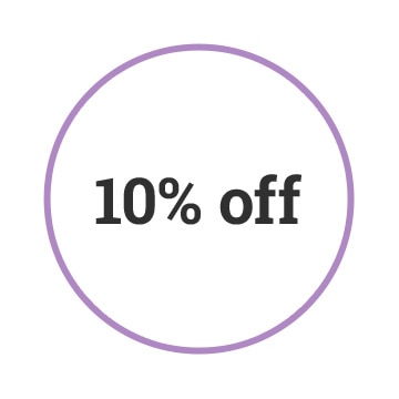 10% off