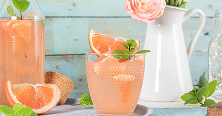 grapefruit mocktails