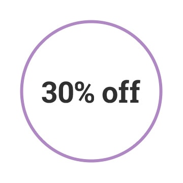 30% off