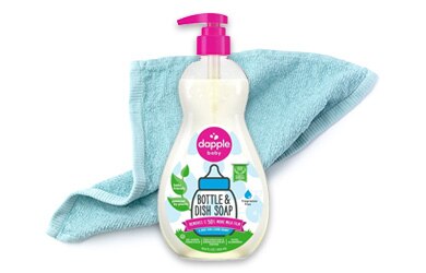Dapple bottle and dish soap