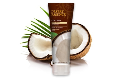 Desert Essence coconut shampoo