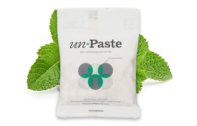 Participating items includes Unpaste toothpaste tabs