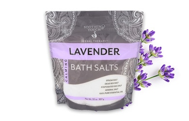 Participating items includes Soothing Touch lavendar bath salts