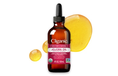 Participating items includes Cliganic jojoba oil