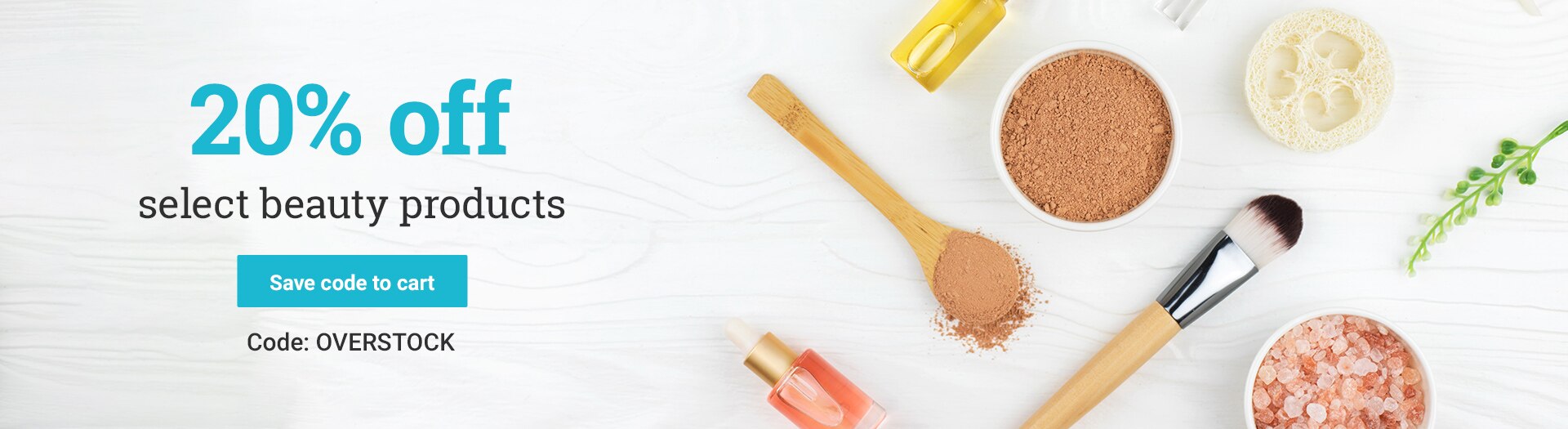 20% off select beauty products