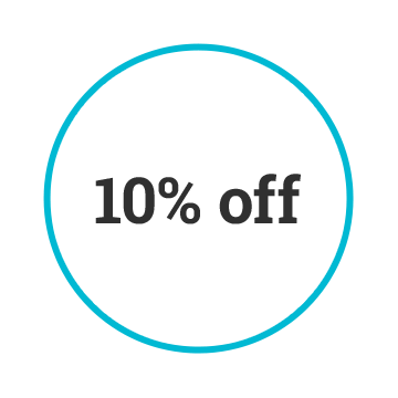 10% off icon