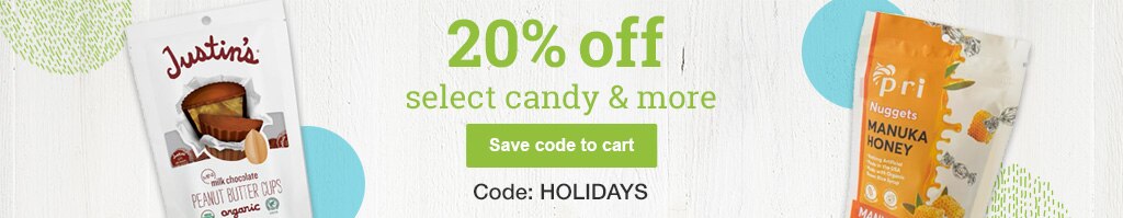 20% off select candy & more