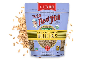 Bob's Red mill gluten-free organic old fashioned rolled oats