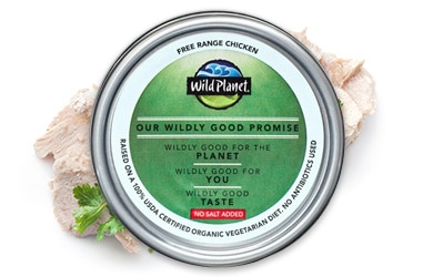 Wild Planet free range chicken