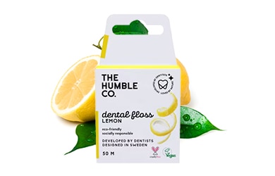 The Humble Co lemon dental floss