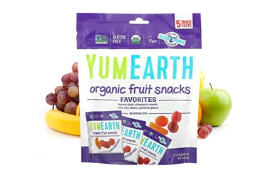 Yum Earth organic fruit snacks
