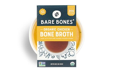 Bare bones organic chicken bone broth