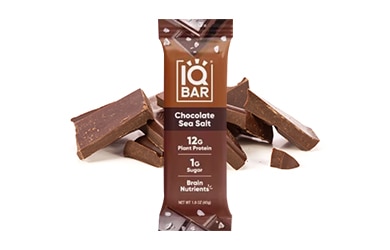 IQBAR chocolate sea salt 