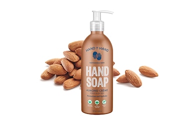 Almond cream hand soap