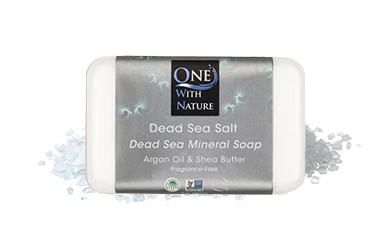 One with Nature dead sea salt mineral soap